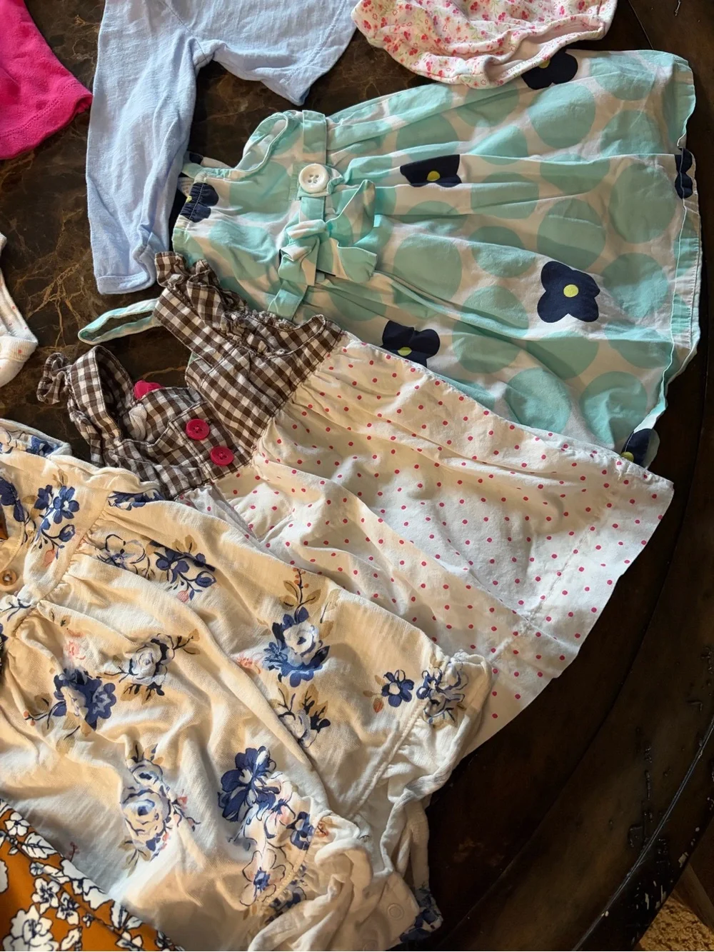 Summertime baby girl clothes bundle